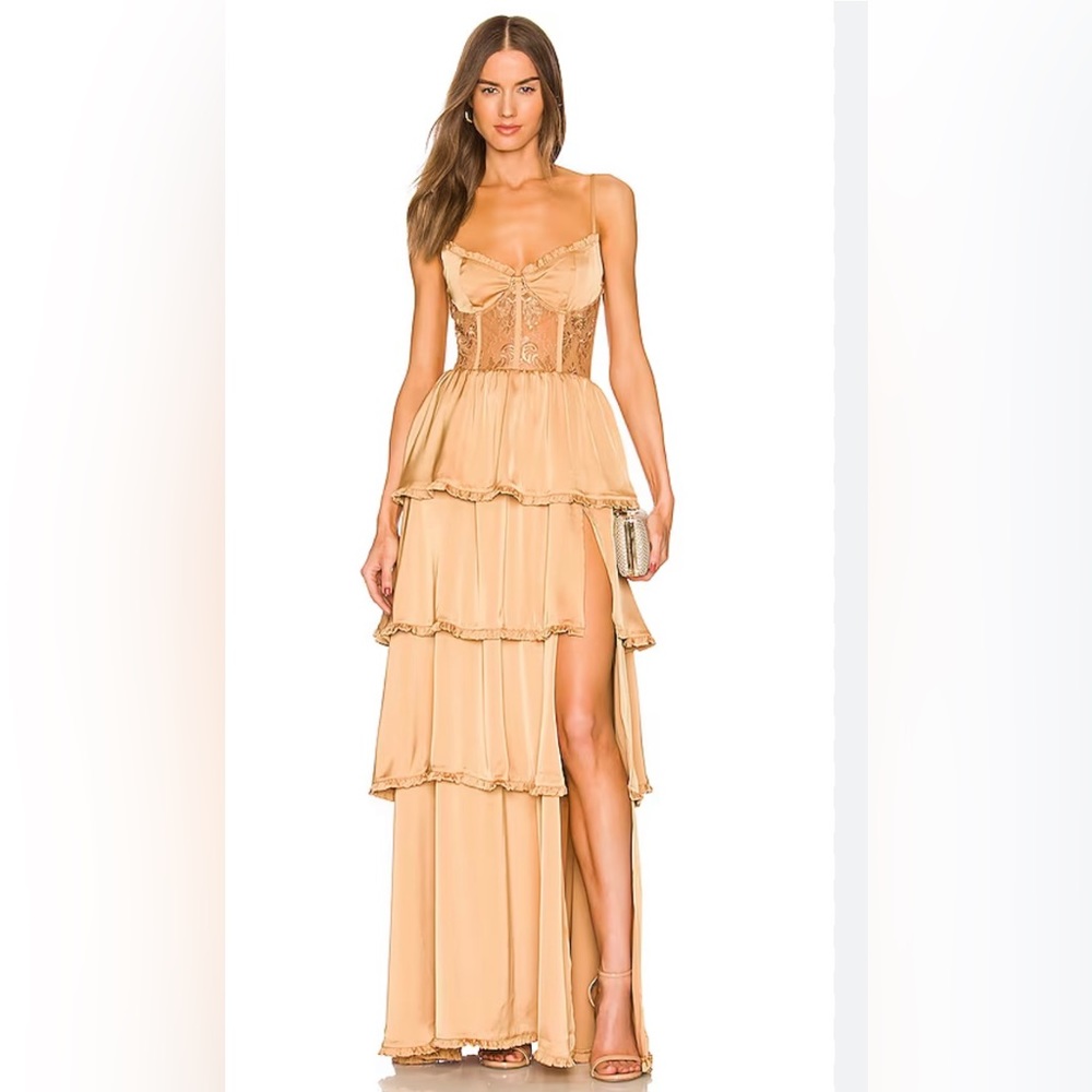 V. Chapman Dakota Dress in Desert Tan Size 2